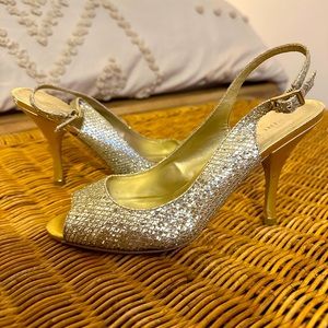 Nine West Glotter Peep Toe Heel